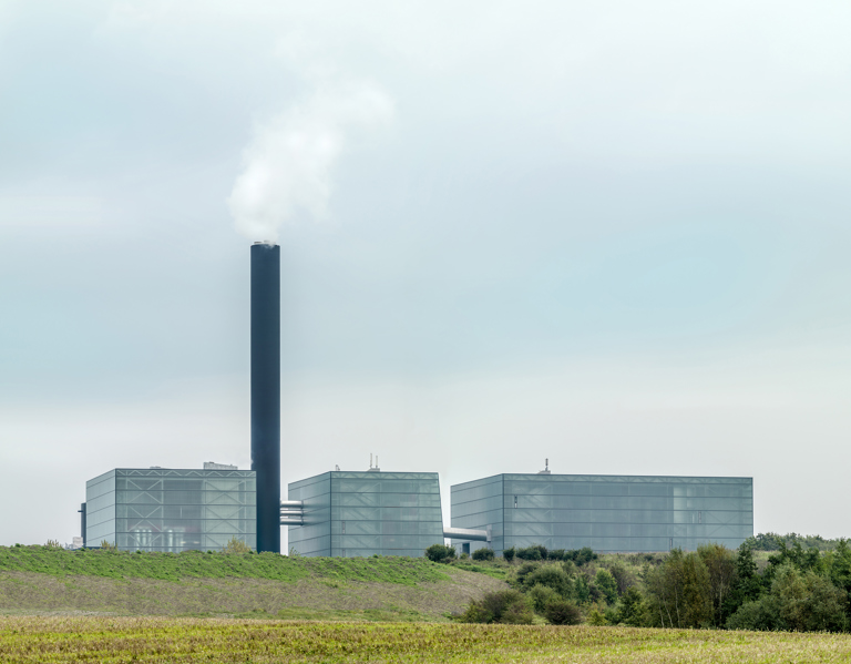 Energiproduktion med affald og biomasse i Lisbjerg