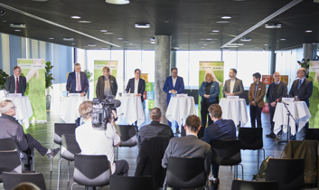 Pressemøde om geotermisk fjernvarme hos AffaldVarme Aarhus